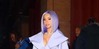 Cardi B і її лавандовий total look
