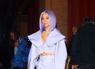 Cardi B і її лавандовий total look