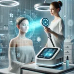 dall-e-2025-01-29-14.04.01-a-futuristic-beauty-clinic-where-a-professional-aesthetician-is-using-an-ai-powered-skincare-scanner-on-a-client.-the-device-emits-a-soft-blue-glow-a